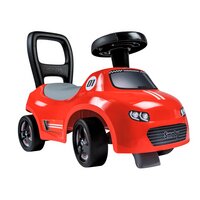 Smoby loopwagen Auto Rood-Vooraanzicht