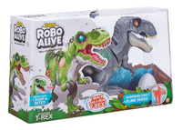 Interactieve figuur Robo Alive T-Rex + ei grijs-Linkerzijde