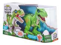 Figurine interactive Robo Alive T-Rex + œuf vert-Côté droit