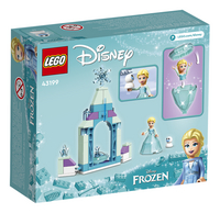LEGO Frozen 43199 Binnenplaats van Elsa's kasteel-Achteraanzicht