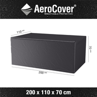 AeroCover beschermhoes voor stapelstoelen L 67 x B 67 x H 110 cm polyester-Artikeldetail