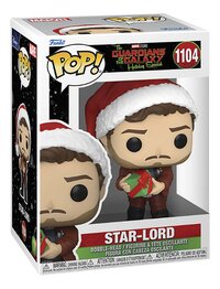 Funko Pop! figurine Marvel The Guardians of the Galaxy Holiday Special - Star-Lord-Côté gauche