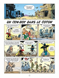 Lucky Luke T.9 : Un cow-boy dans le coton-Détail de l'article