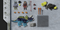 PLAYMOBIL Dino Rise 70627 Triceratops - razernij rond de legendarische stenen-Afbeelding 4