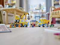LEGO City 60391 Les camions de chantier et la grue à boule de démolition-Image 1