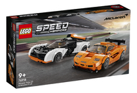 LEGO Speed Champions 76918 McLaren Solus GT et McLaren F1 LM-Côté gauche