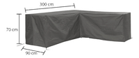 Outdoor Covers beschermhoes voor loungeset hoekbank L 300 x B 300 x H 70 cm polypropyleen-Artikeldetail