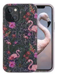 bigben cover Capri voor iPhone 13 Tropical Flamingo