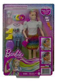 Barbie poupée mannequin Leopard Rainbow-Avant