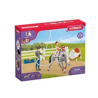 Schleich Figurine Kit de voltige équestre HORSE CLUB Mia-Avant