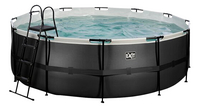 EXIT piscine avec filtre à sable Ø 4,27 x H 1,22 m Black Leather-Détail de l'article