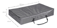 Outdoor Covers beschermtas voor palletkussens L 125 x B 85 x H 30 cm polypropyleen