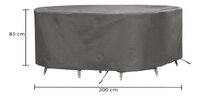 Outdoor Covers beschermhoes voor ronde tuinset polyester Ø 200 x H 85 cm-Artikeldetail
