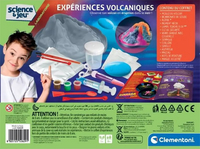 Clementoni Science & Jeu Laboratoire Expériences volcaniques-Arrière