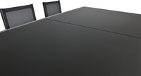 Arcane verlengbare tuintafel Oslo zwart L 220/340 x B 106 cm-Artikeldetail