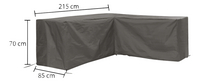 Outdoor Covers housse de protection pour ensemble Lounge en coin L 215 x Lg 215 x H 70 cm polypropylène-Détail de l'article