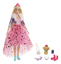 Barbie Princess Adventure Prinsessen Barbie Pop met Modieuze Accessoires