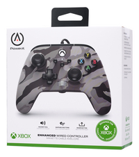 PowerA Xbox Series X|S Enhanced Wired Controller Camo Artic White-Rechterzijde