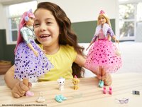 Barbie Princess Adventure Prinsessen Barbie Pop met Modieuze Accessoires-Afbeelding 2