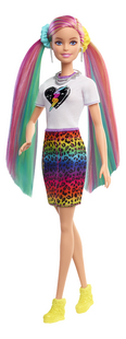 Barbie poupée mannequin Leopard Rainbow-Avant
