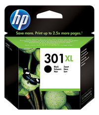 HP inktpatroon 301XL Black