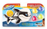 Swimways Jeu aquatique Gobble Gobble Guppies orca avec 4 poissons