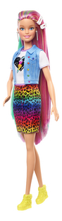 Barbie poupée mannequin Leopard Rainbow-Côté droit