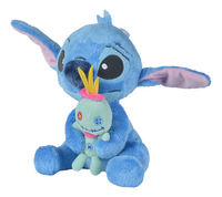 Knuffel Disney Lilo & Stitch 25 cm - Stitch met Scrump-Rechterzijde