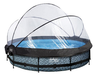 EXIT zwembad met overkapping en zonnedak Ø 3,6 x H 0,76 m Stone-Artikeldetail