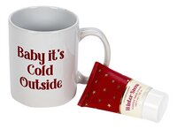 Geschenkset handcreme en mug Baby, it's cold outside-Artikeldetail