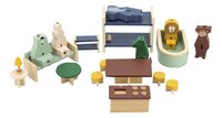 Trixie houten speelhuis met accessoires-Artikeldetail