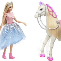 Barbie Princess Adventure Prance & Shimmer Horse-Afbeelding 4