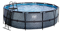EXIT piscine avec filtre à cartouche Ø 4,27 x H 1,22 m Stone-Avant