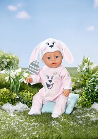 Zapf Creation Baby born knuffelig konijnenpakje 43cm