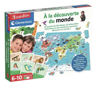 Clementoni puzzle/jeu éducatif À la découverte du monde