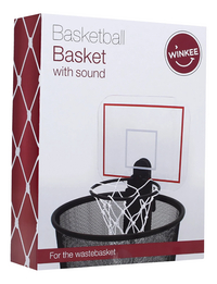 Winkee panier de basket sonore pour poubelle