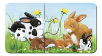 Ravensburger puzzle 9 en 1 Famille d'animaux à la ferme-Détail de l'article