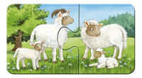 Ravensburger puzzel 9-in-1 Dierenfamilies op de boerderij-Vooraanzicht