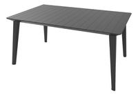 Keter table de jardin Lima gris graphite L 157 x Lg 98 cm