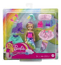 Barbie Family Verkleedset met Chelsea Barbie Pop - Speelset-Vooraanzicht