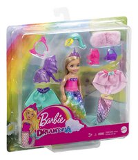 Barbie Family Verkleedset met Chelsea Barbie Pop - Speelset-Linkerzijde