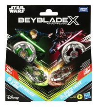 Hasbro Beyblade X Star Wars Collab multipack Luke Skywalker vs Darth Vader