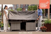 Outdoor Covers housse de protection pour ensemble Lounge L 250 x Lg 250 x H 75 cm polypropylène-Image 8
