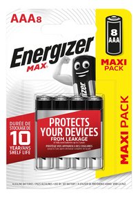 Energizer Max pile AAA - 8 pièces