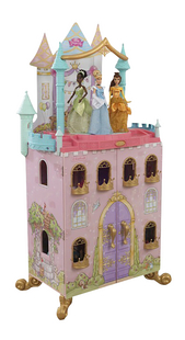 KidKraft maison de poupées Disney Princess Château Dance & Dreams - H 137 cm-Côté gauche
