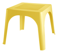 Table de jardin pour enfants jaune