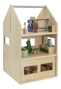 Trixie houten speelhuis met accessoires