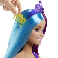 Barbie Dreamtopia Zeemeermin met Lang Gekleurd Haar - Barbie Pop-Afbeelding 3