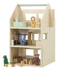 Trixie houten speelhuis met accessoires-Rechterzijde