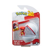 Pokémon Clip 'n Go Magby + Premier Ball